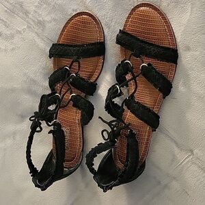 Carlos Santana Zip-up sandals